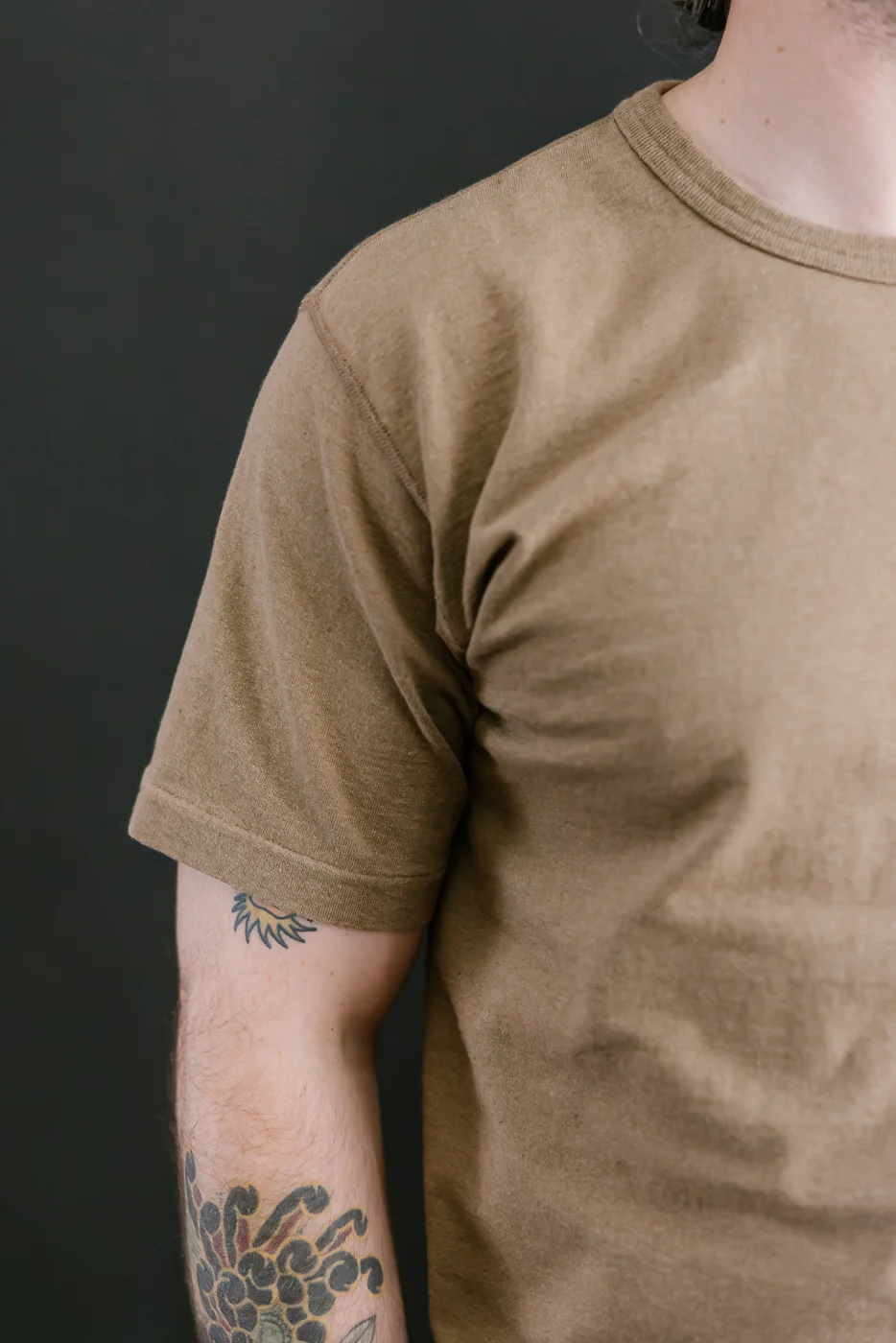 Iron Mordant Foxfibre® Tsuriami Crewneck T-Shirt - Coyote 70 - Image 15