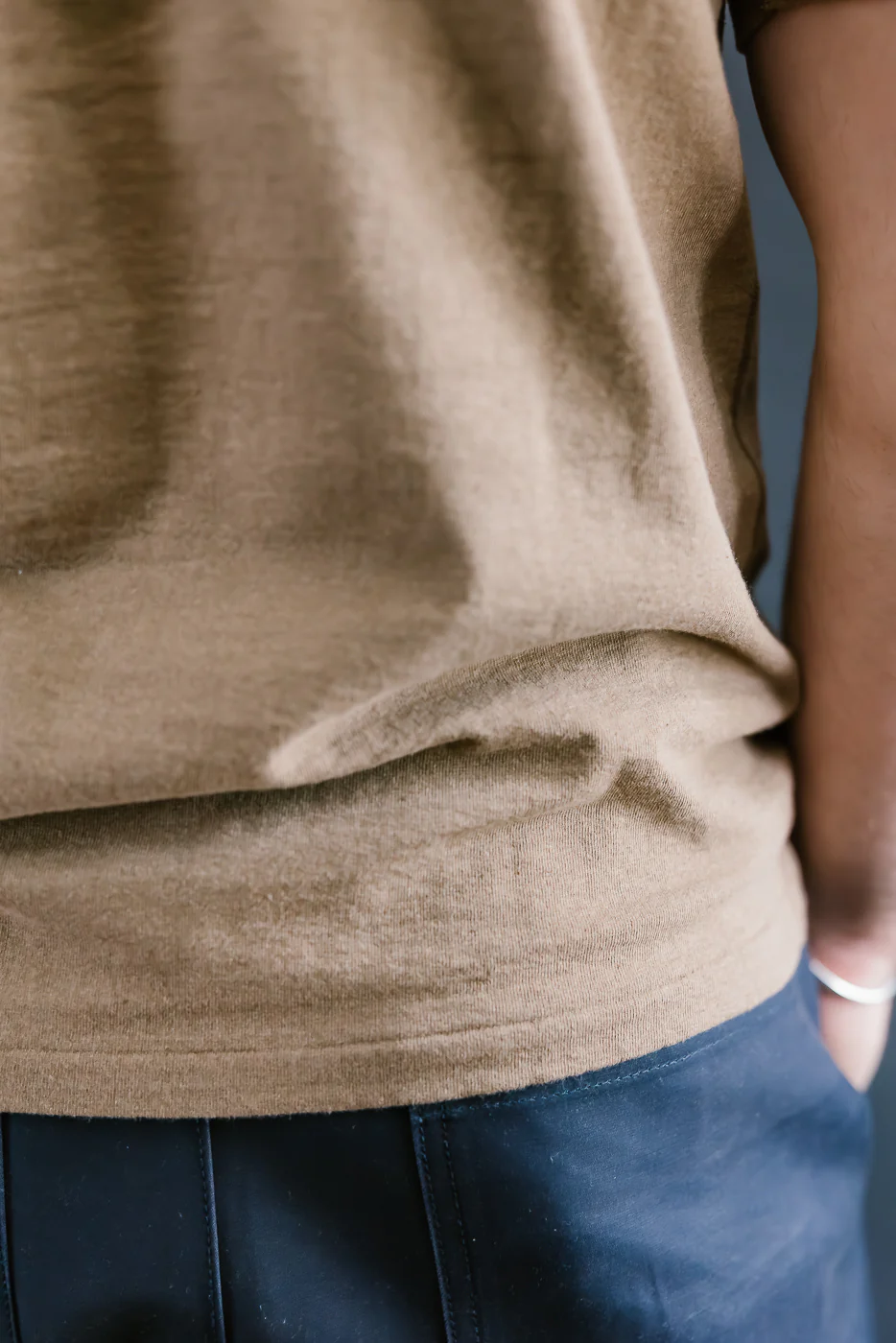 Iron Mordant Foxfibre® Tsuriami Crewneck T-Shirt - Coyote 70 - Image 16