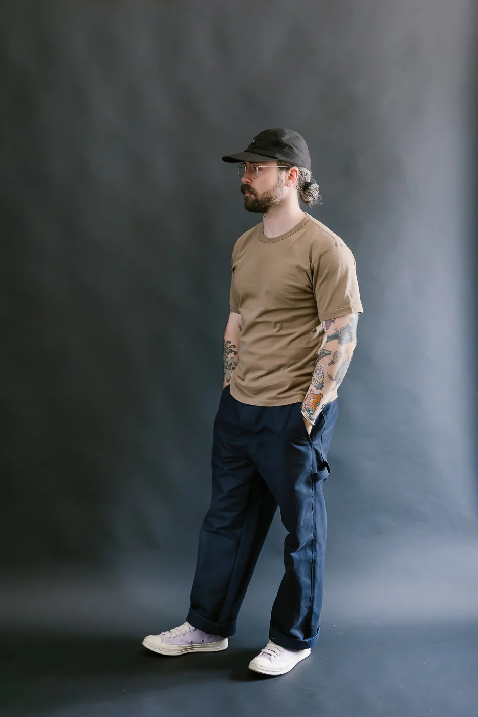 Iron Mordant Foxfibre® Tsuriami Crewneck T-Shirt - Coyote 70 - Image 6