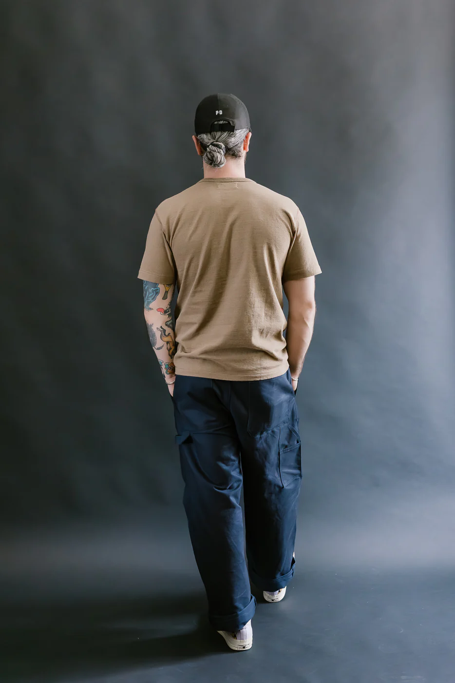 Iron Mordant Foxfibre® Tsuriami Crewneck T-Shirt - Coyote 70 - Image 7