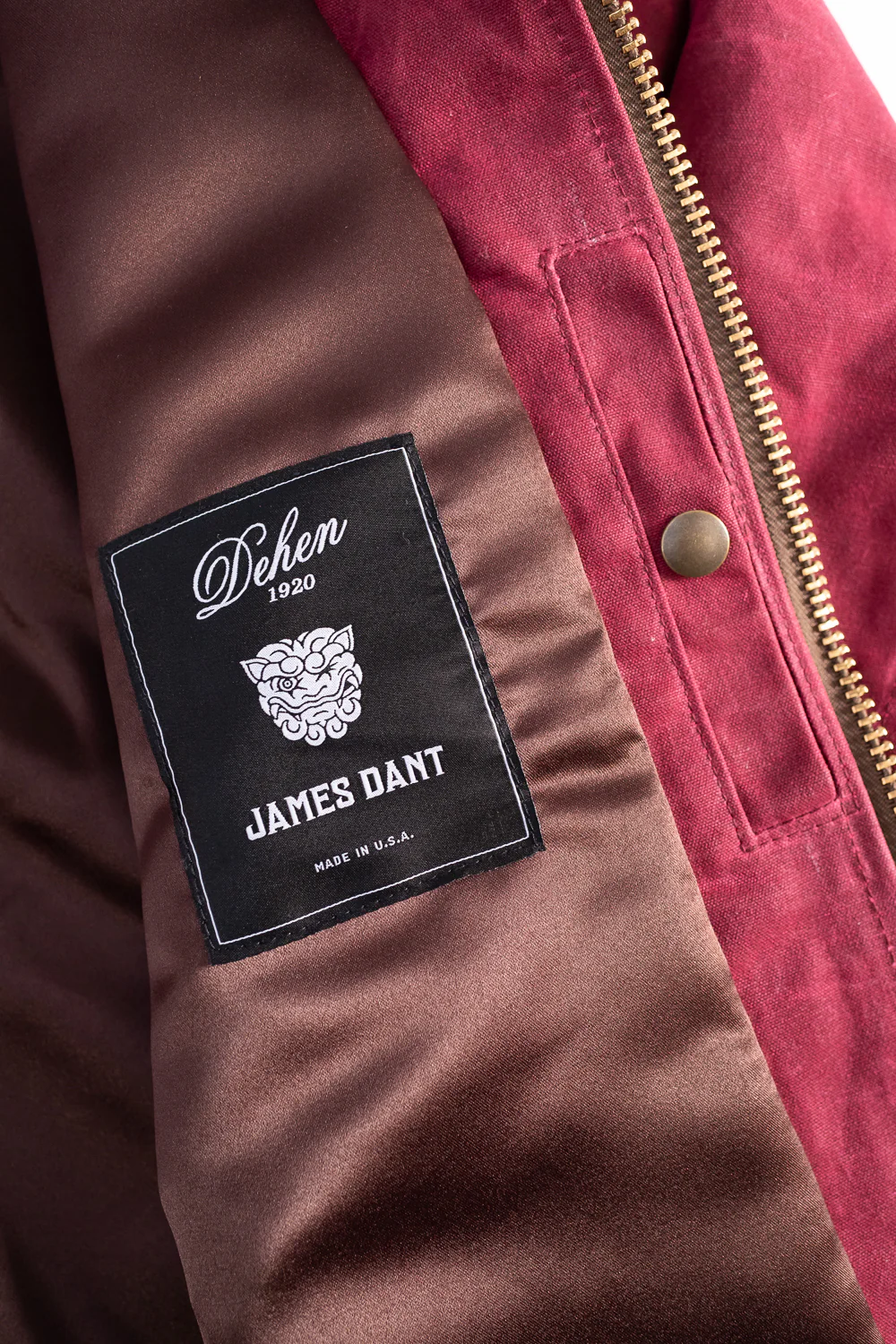 James Dant x Dehen - Flyer's Club Jacket - Auburn, Kodiak - Image 3