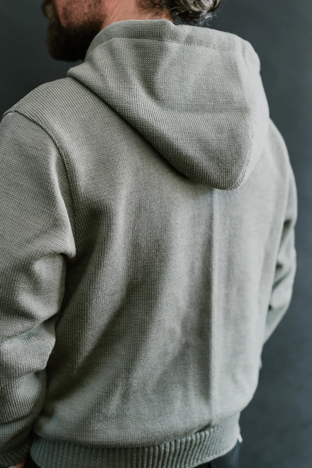 James Dant x Dehen - Full Zip Moto Hoodie - Sage - Image 31