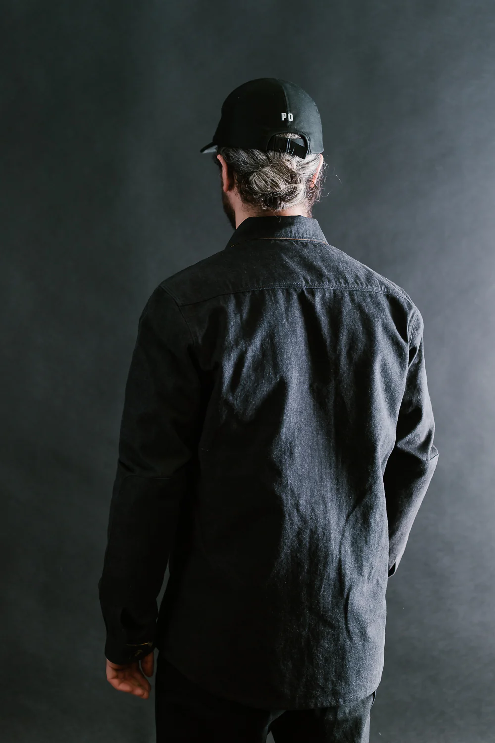 James Dant x Dehen - Selvedge Denim Crissman Overshirt - Black - Image 20
