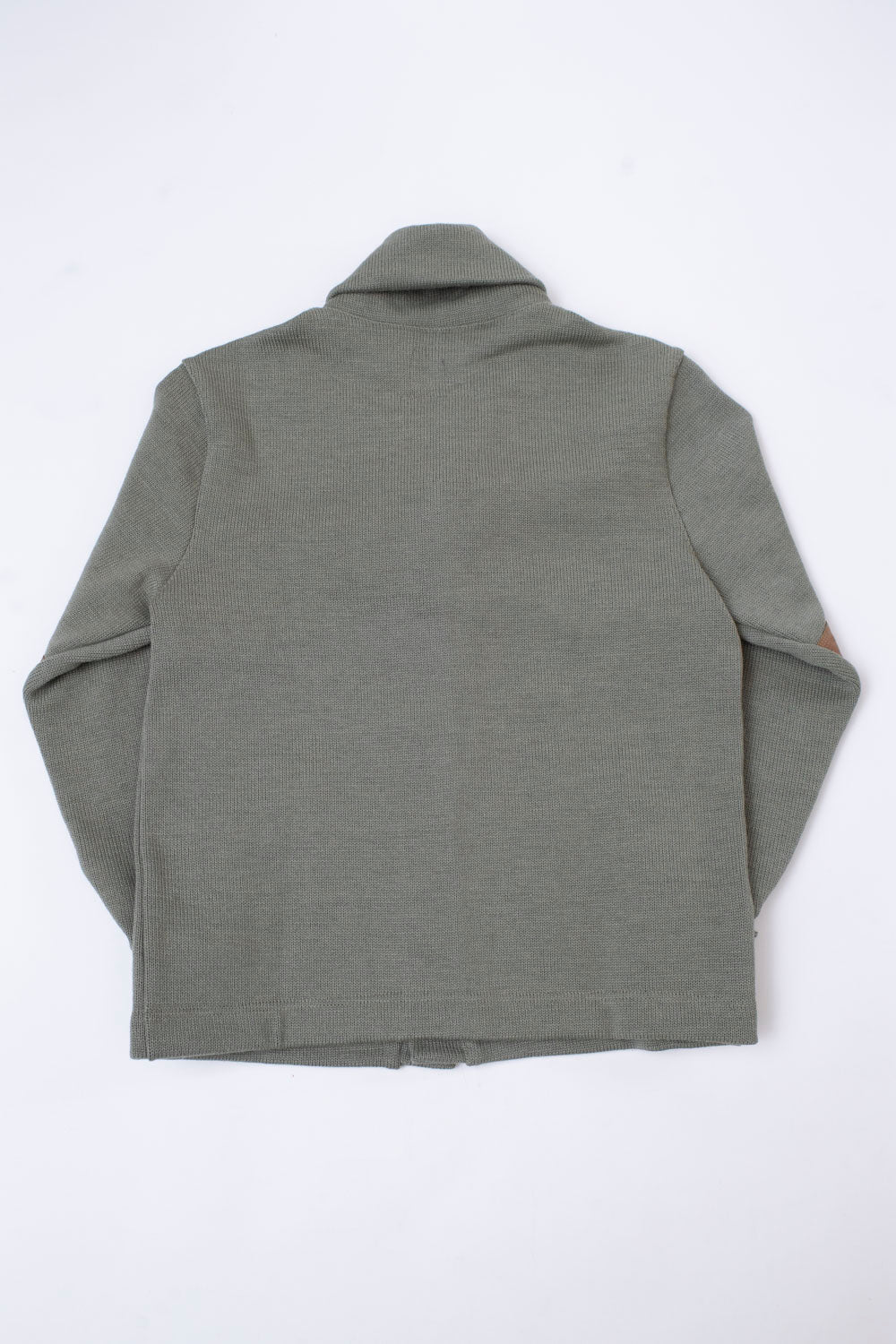 James Dant x Dehen - Shawl Sweater Coat 2.0 - Sage, Field Tan - Image 6