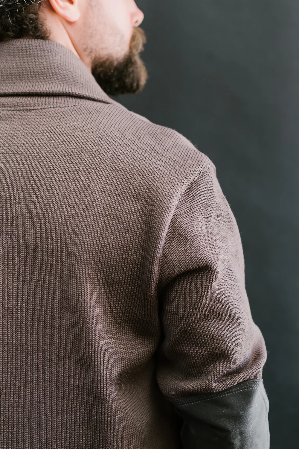 James Dant x Dehen - Shawl Sweater Coat 2.0 - Smoke, Charcoal - Image 23