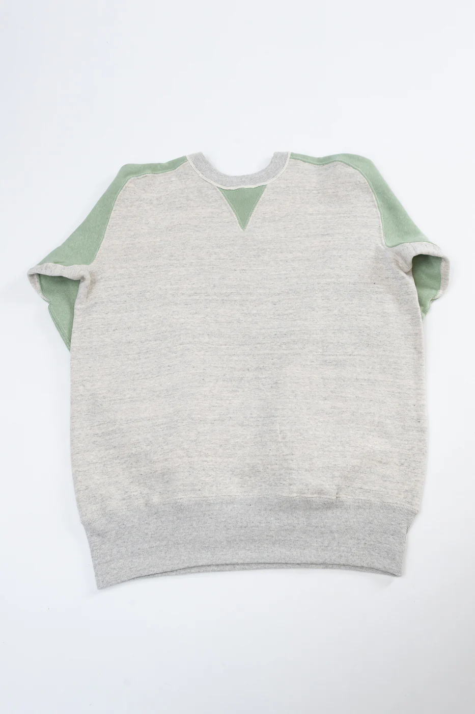 JG-CS20 - Freedom Sweats Crewneck - Oatmeal, Light Green - Image 4