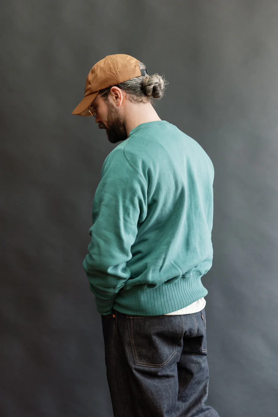 JG-CS24 - The Albert Sweat - Blue Green - Image 11