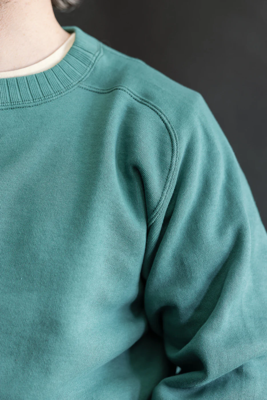 JG-CS24 - The Albert Sweat - Blue Green - Image 14