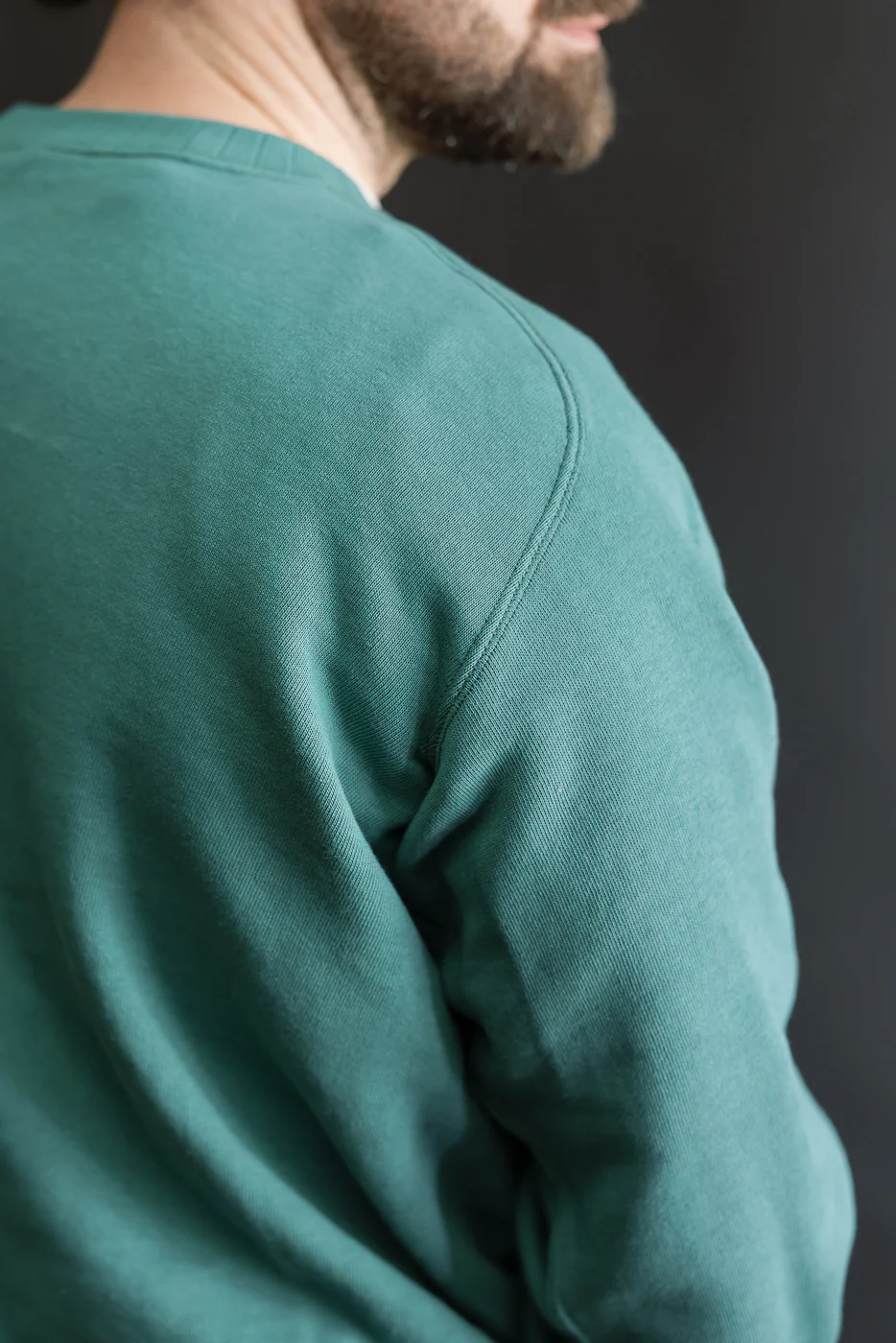 JG-CS24 - The Albert Sweat - Blue Green - Image 17