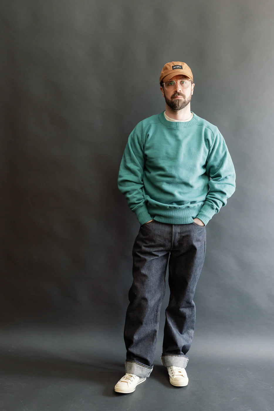 JG-CS24 - The Albert Sweat - Blue Green - Image 5