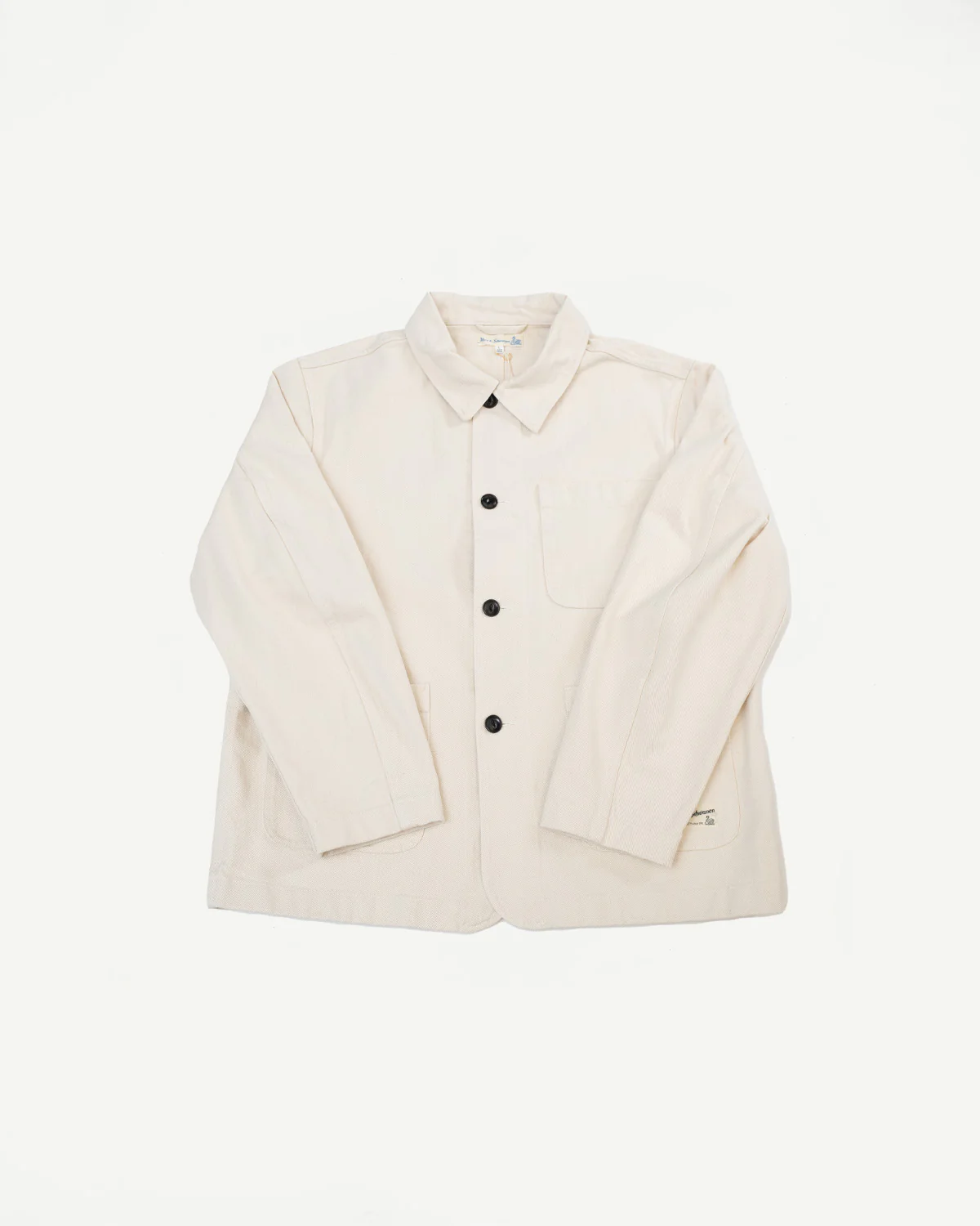 JKT05.02 - 11.2oz Organic Cotton Broken Twill Jacket - Nature