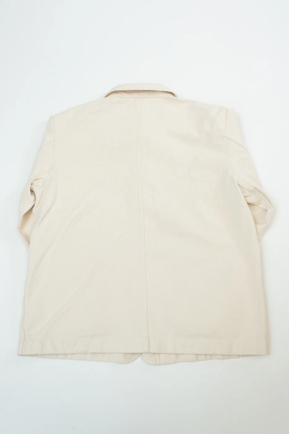 JKT05.02 - 11.2oz Organic Cotton Broken Twill Jacket - Nature - Image 5