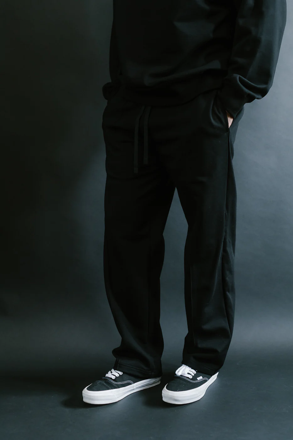 JM4517 - MZ Sweat Pintack Pants - 07 Black - Image 11