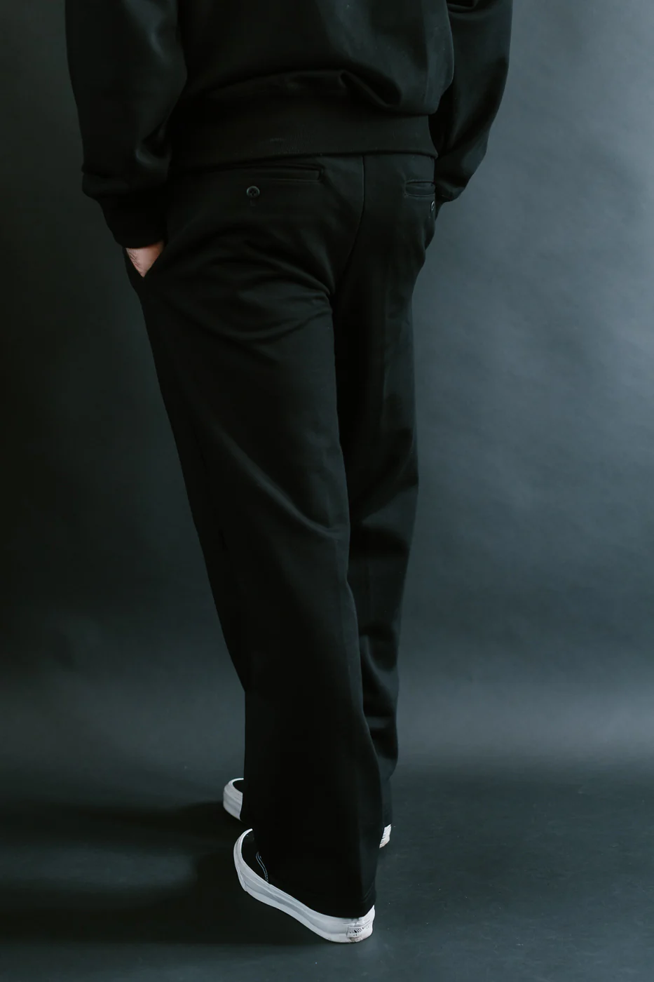 JM4517 - MZ Sweat Pintack Pants - 07 Black - Image 12