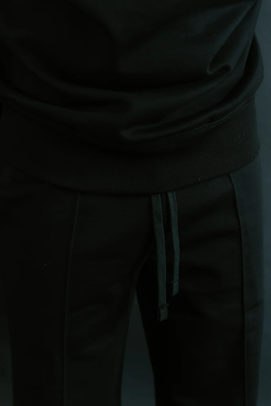 JM4517 - MZ Sweat Pintack Pants - 07 Black - Image 16