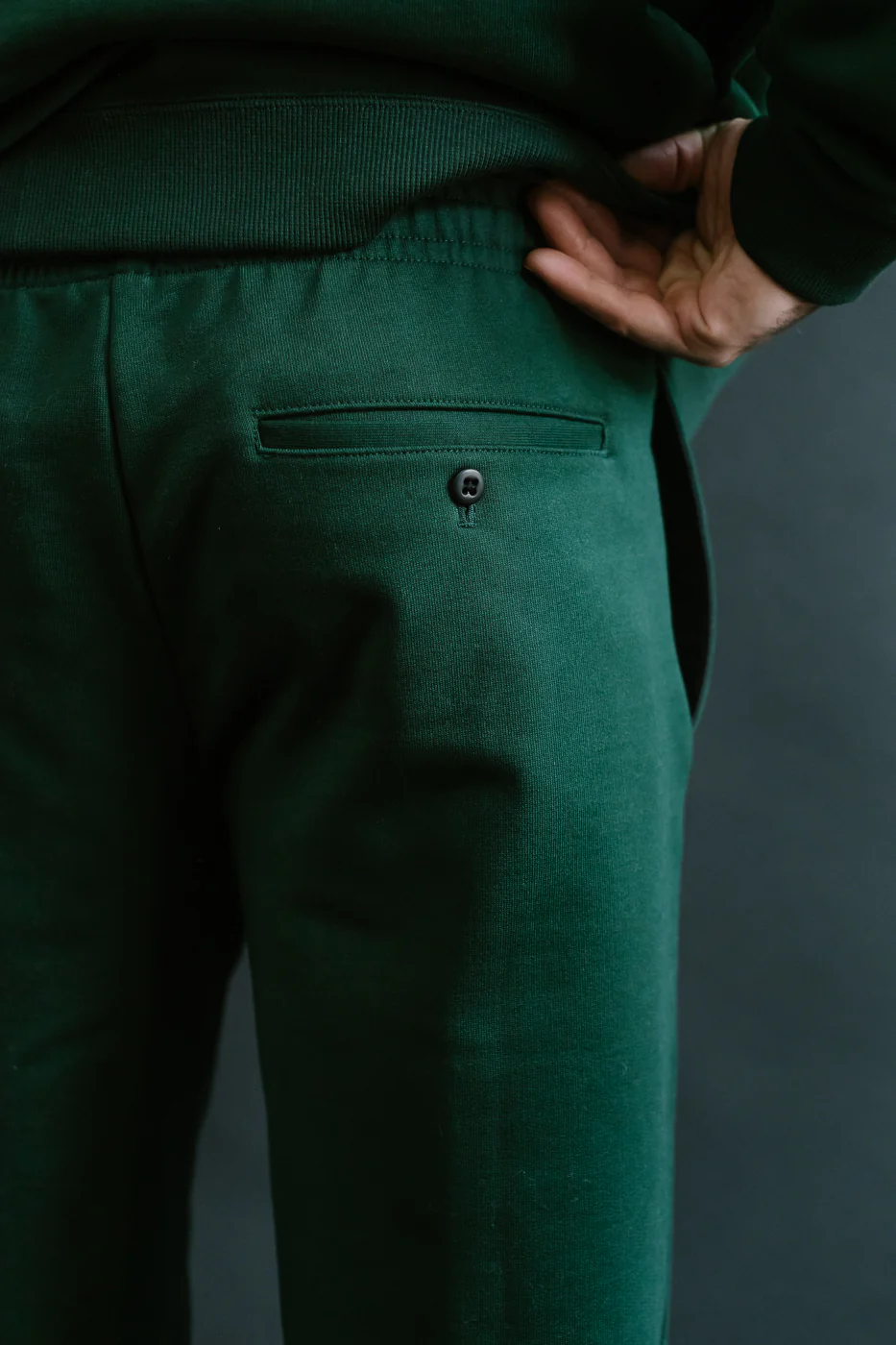 JM4517 - MZ Sweat Pintack Pants - 324 Dark Ivy - Image 19