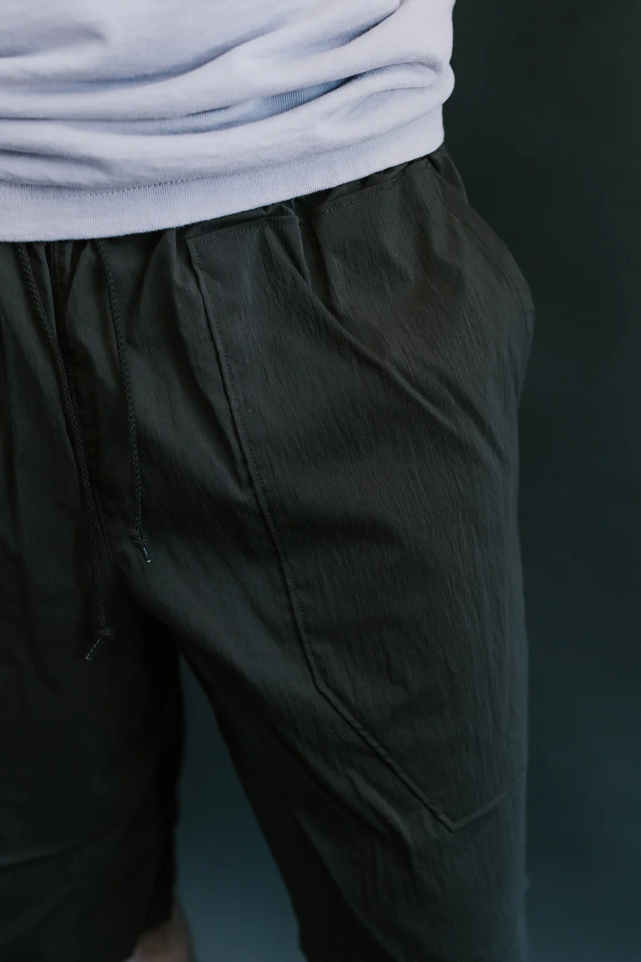 JM4547 - Crepe Shorts - 07 Black - Image 16