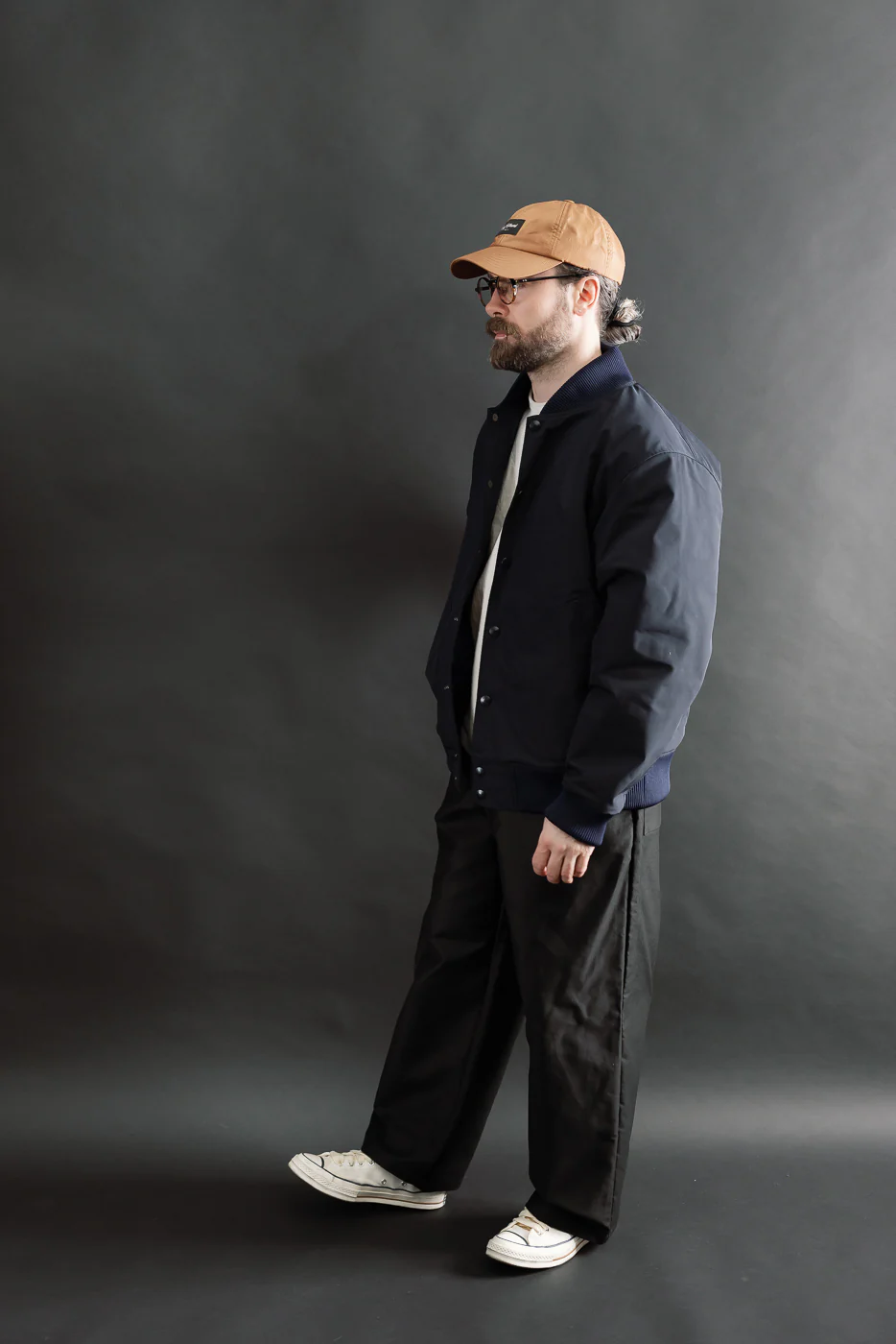 JM4586 - OM Baggy Moleskin Trouser - 107 Black - Image 8
