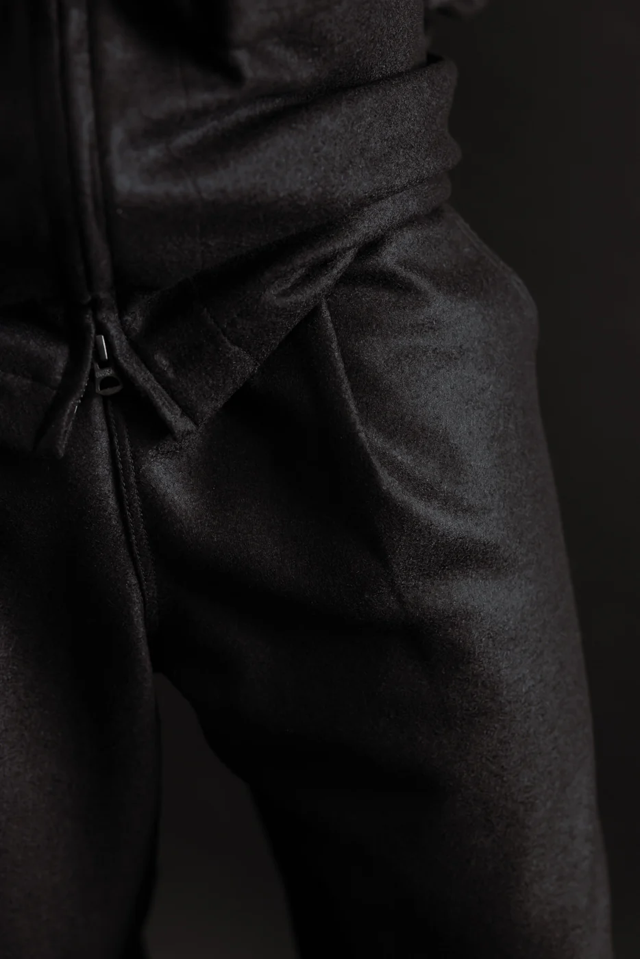JM4596 - Comp Wool Ump Pants - 107 Black - Image 15
