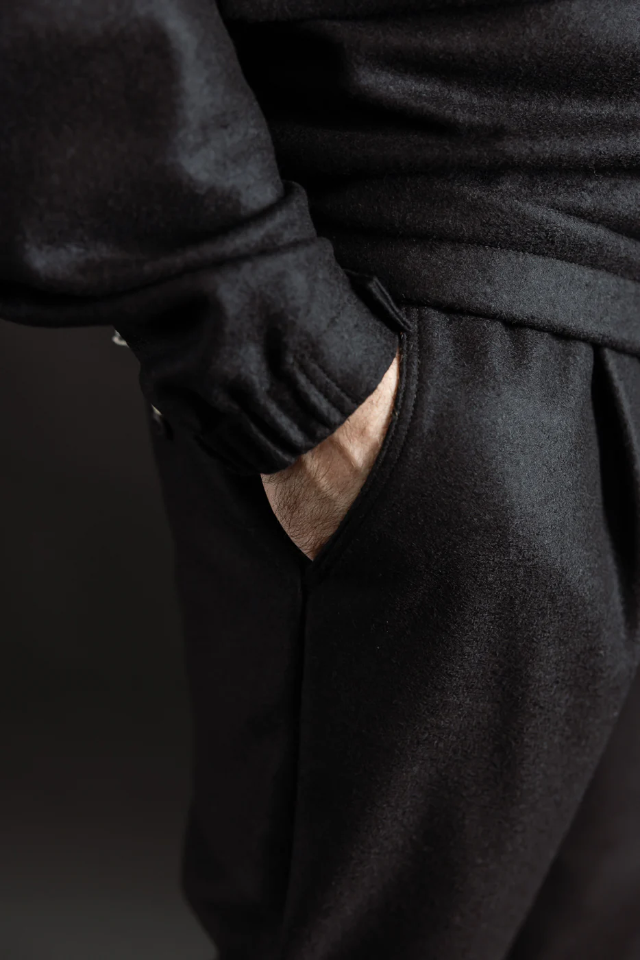 JM4596 - Comp Wool Ump Pants - 107 Black - Image 16