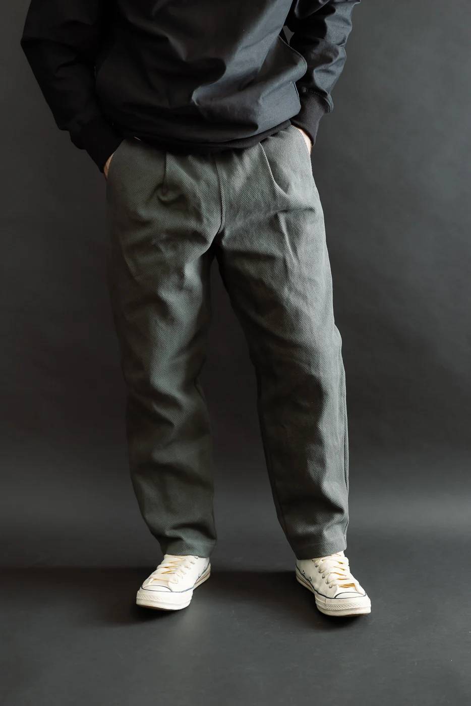 JM4623 - Sashiko Ump Pants - 333 Falcon Gray - Image 10