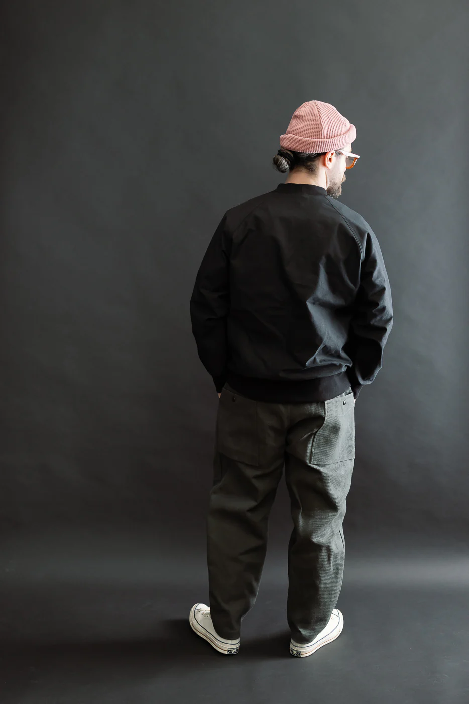 JM4623 - Sashiko Ump Pants - 333 Falcon Gray - Image 9