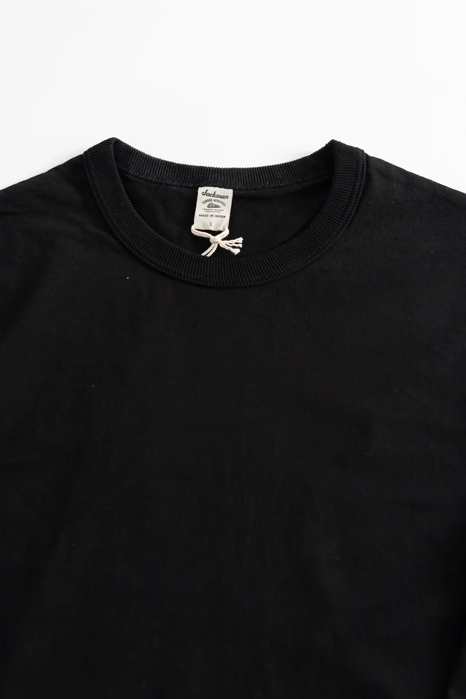 JM5530 - Lead-Off LS T-Shirt - 07 Black - Image 2