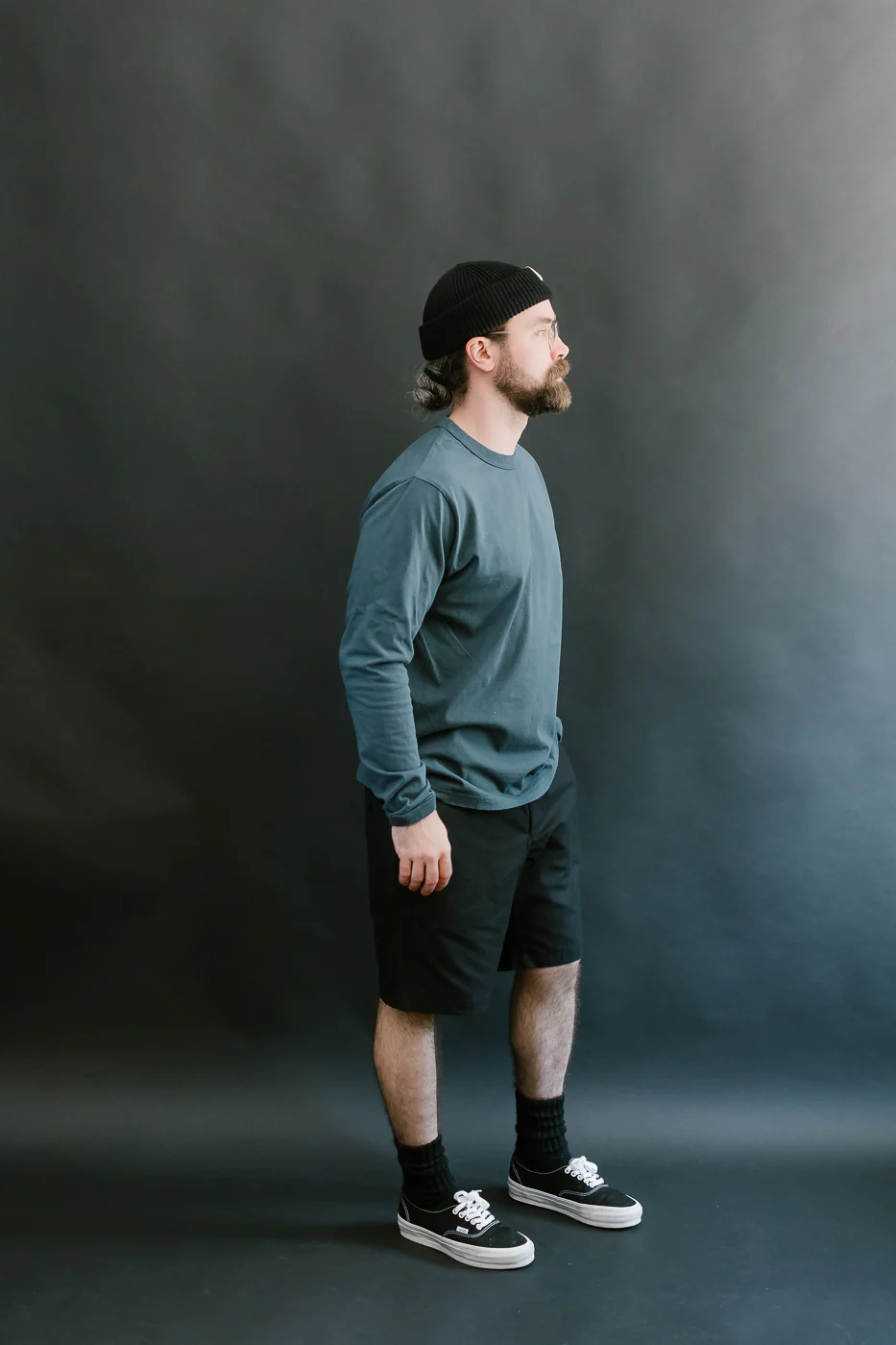 JM5530 - Lead-Off LS T-Shirt - 305 Night Bench - Image 6
