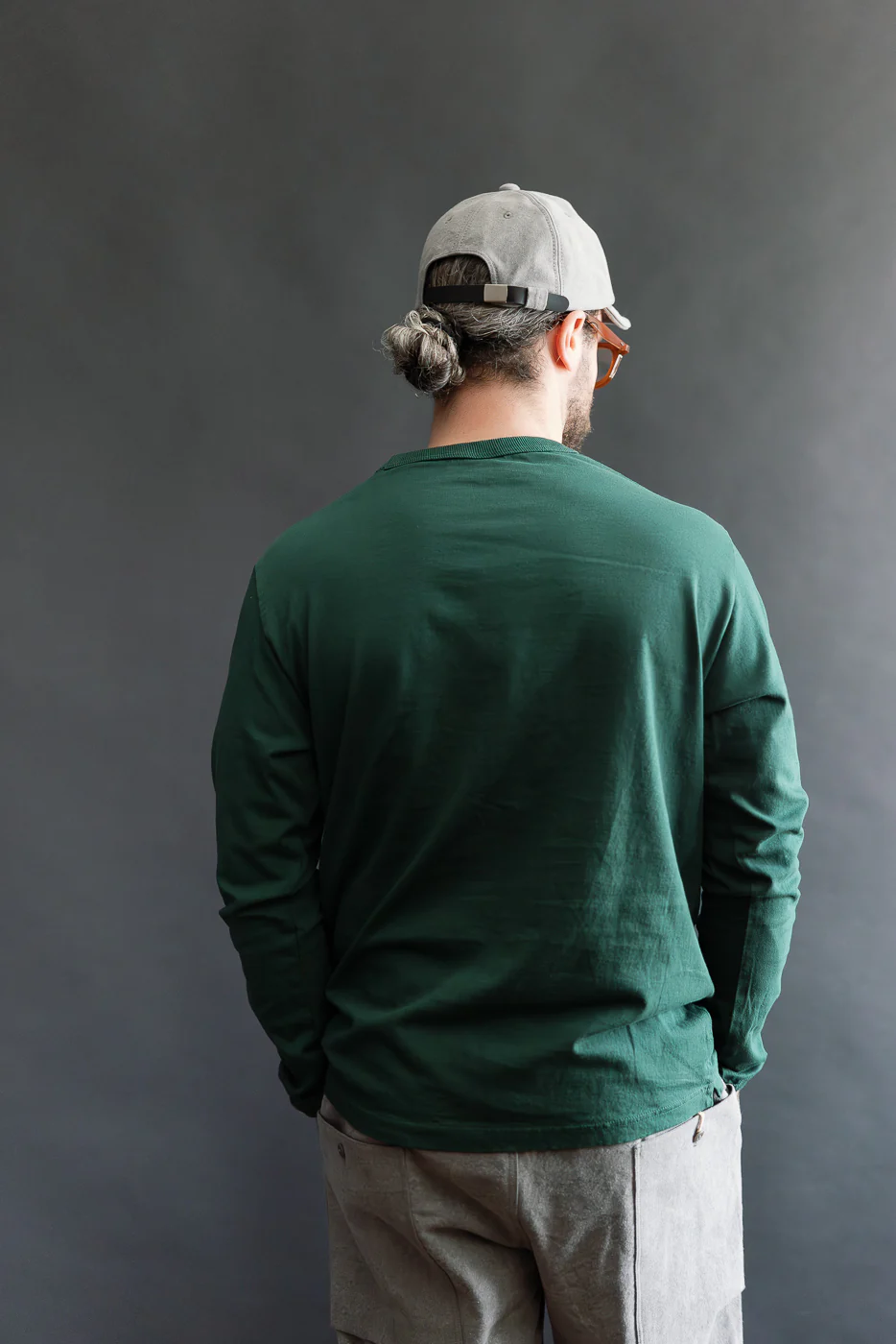 JM5530 - Lead-Off LS T-Shirt - 451 Pine Tree - Image 11
