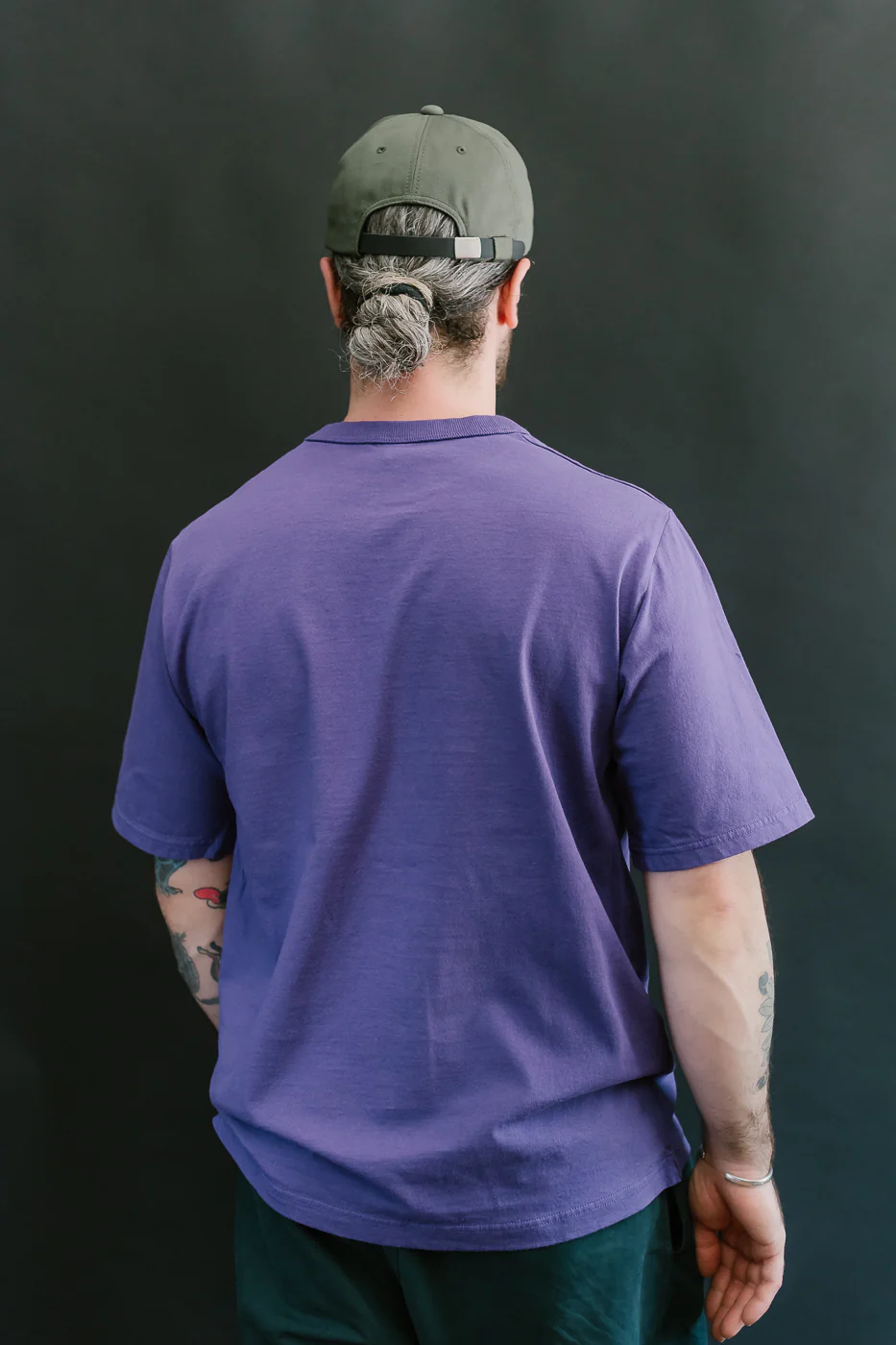JM5533 - Lead-Off T-Shirt - 55 Purple - Image 11