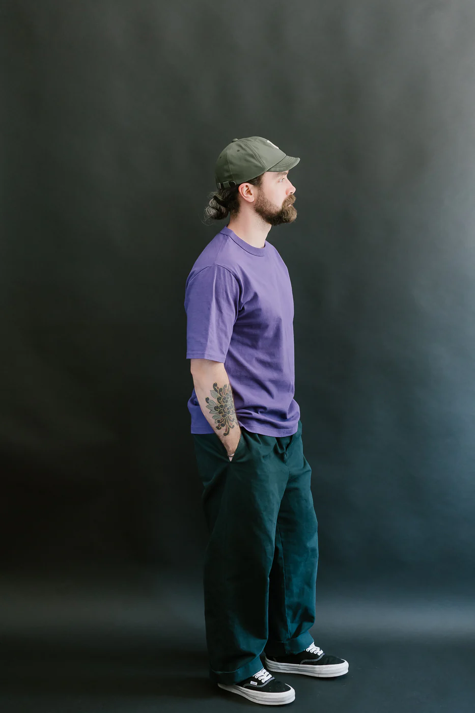 JM5533 - Lead-Off T-Shirt - 55 Purple - Image 6