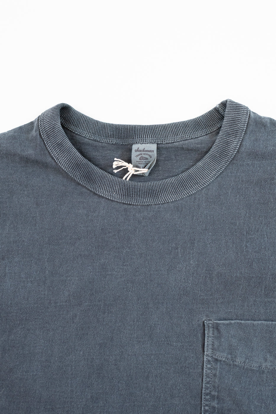 JM5534PD - Pigment-Dye Pocket T-Shirt - 370 Fade Blue Gray - Image 2