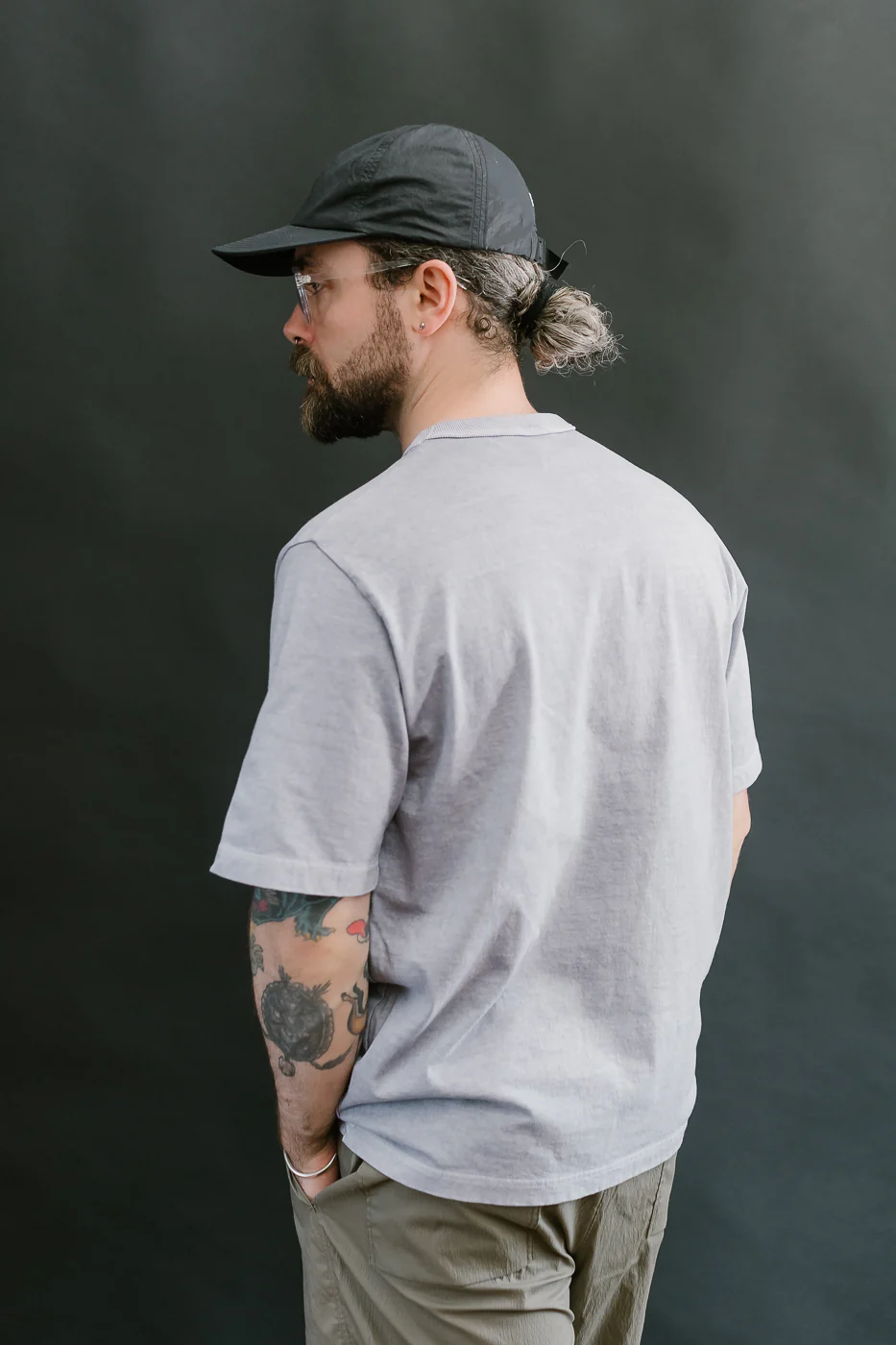 JM5534PD - Pigment-Dye Pocket T-Shirt - 369 Fade Lilac - Image 11