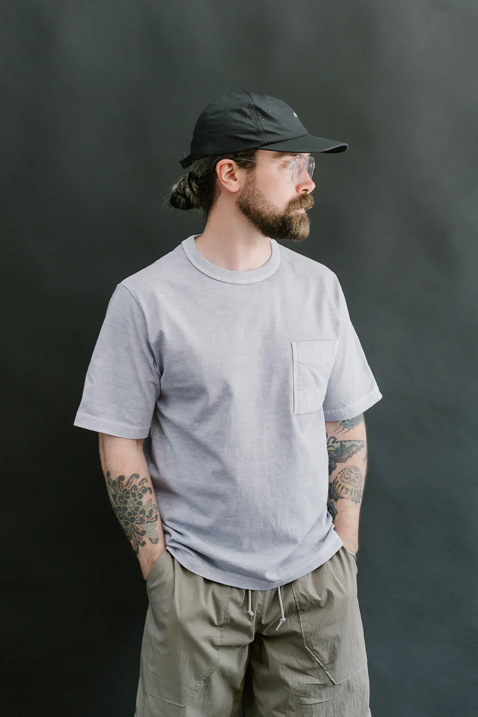JM5534PD - Pigment-Dye Pocket T-Shirt - 369 Fade Lilac - Image 14