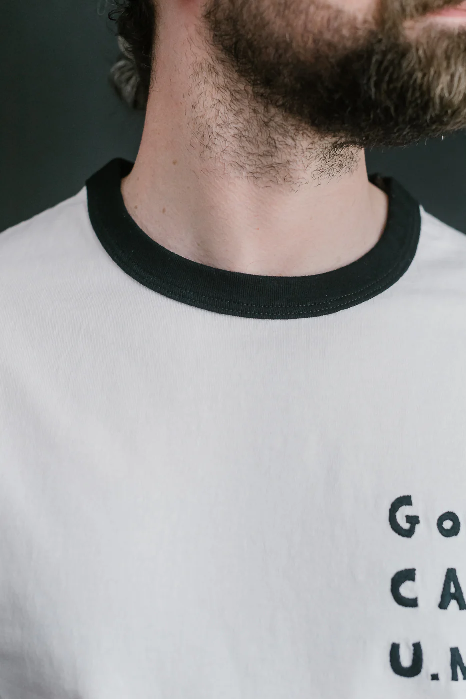 JM5538 - Rib GCU T-Shirt - 97 White, Black - Image 16