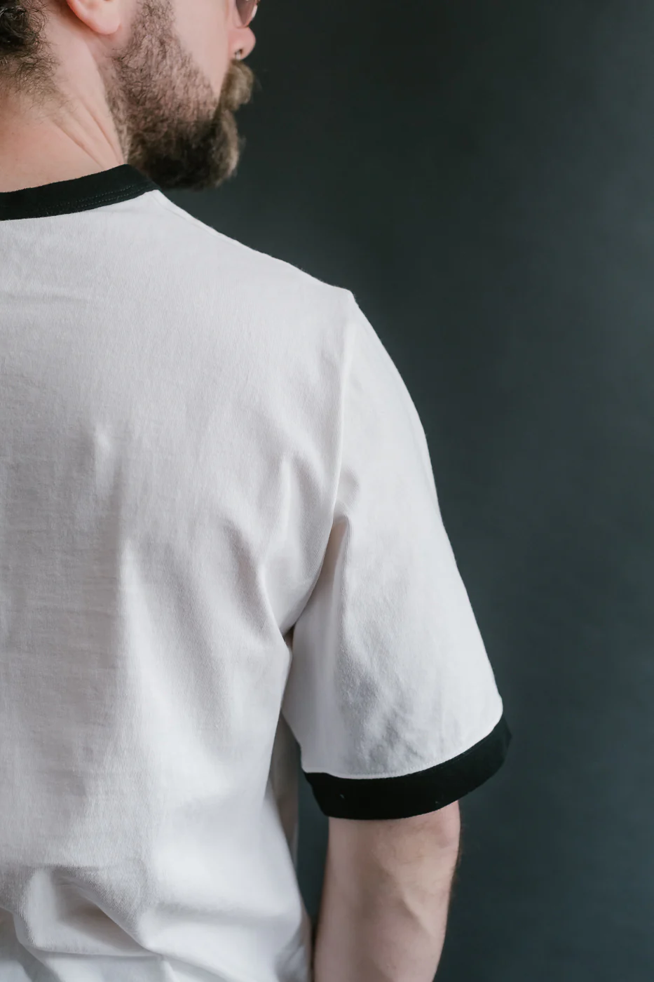 JM5538 - Rib GCU T-Shirt - 97 White, Black - Image 18