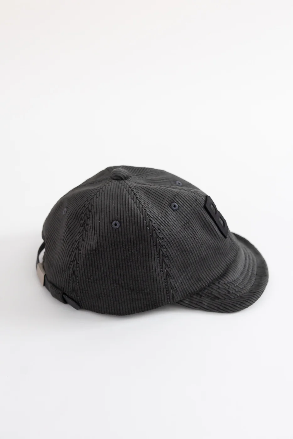 JM6574 - Curduroy BB Cap "B" - 249 Fade Black - Image 4