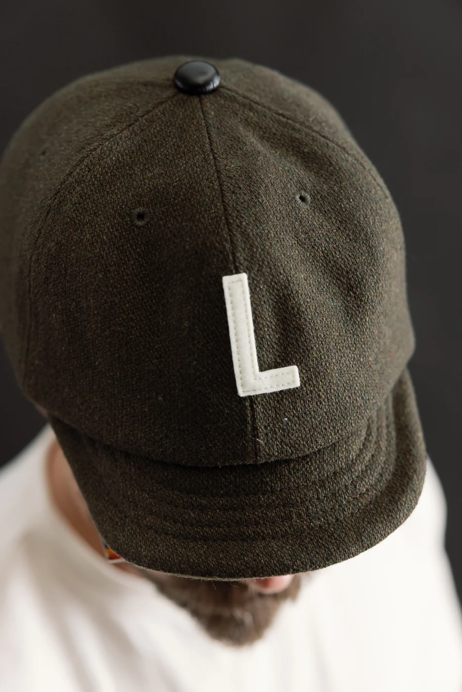JM6590 - Melton BB Cap "L" - 140 Loden - Image 11