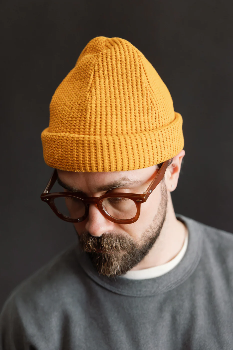 JM6605 - Waffle Knit Cap - 343 Butter Scotch - Image 4