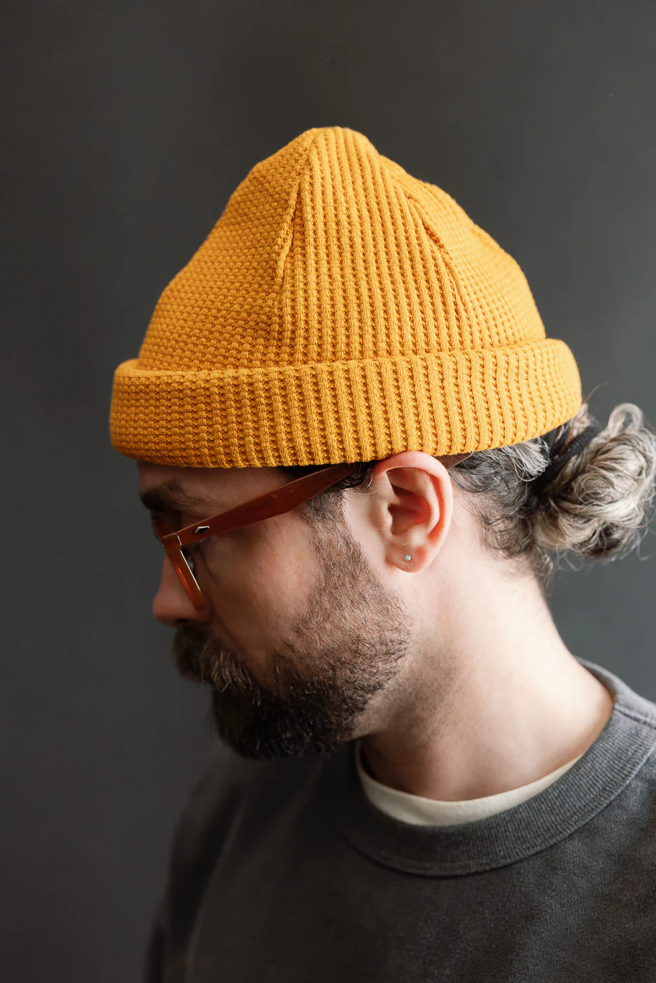 JM6605 - Waffle Knit Cap - 343 Butter Scotch - Image 5