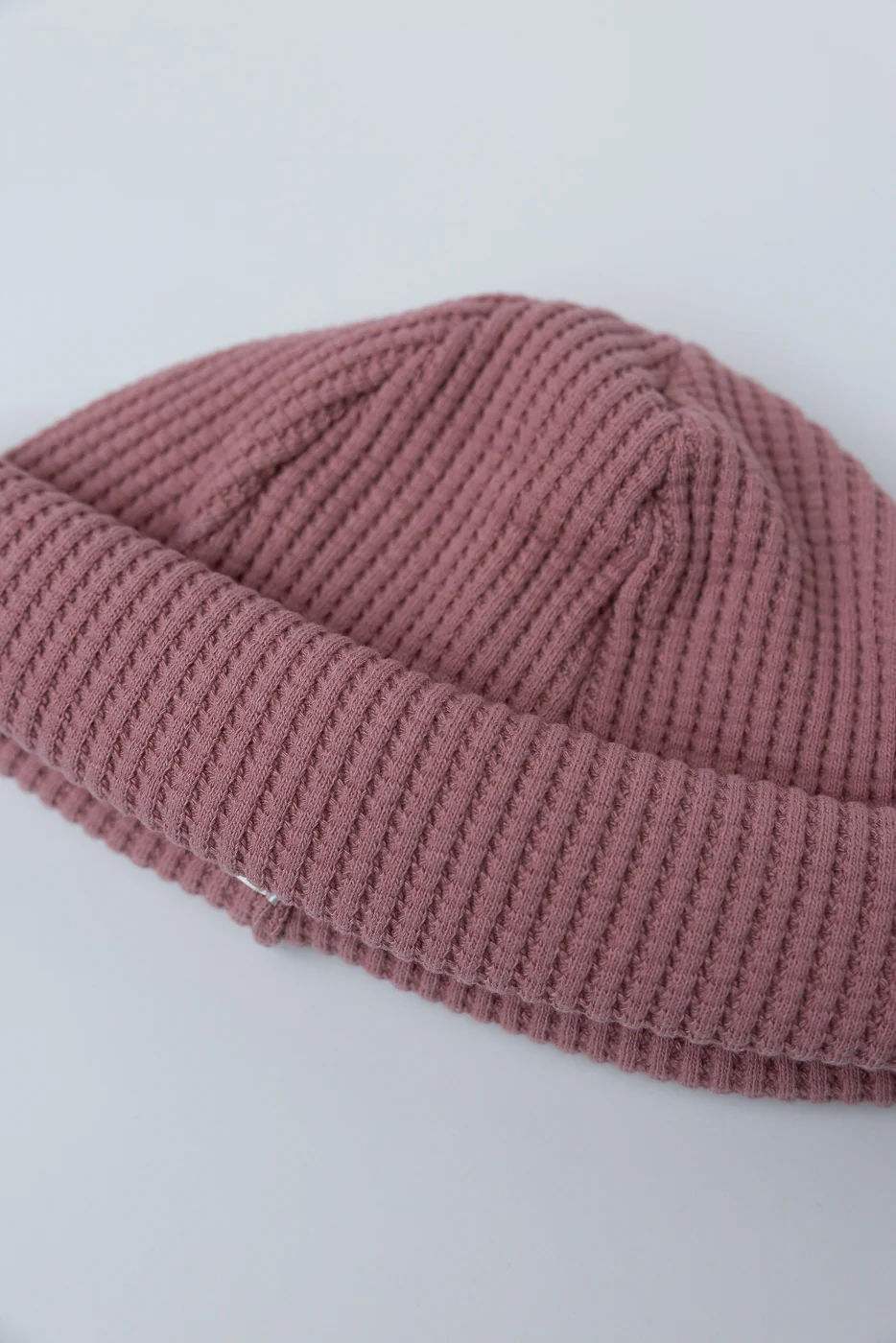 JM6607 - Waffle Knit Cap - 448 Old Raspberry - Image 2