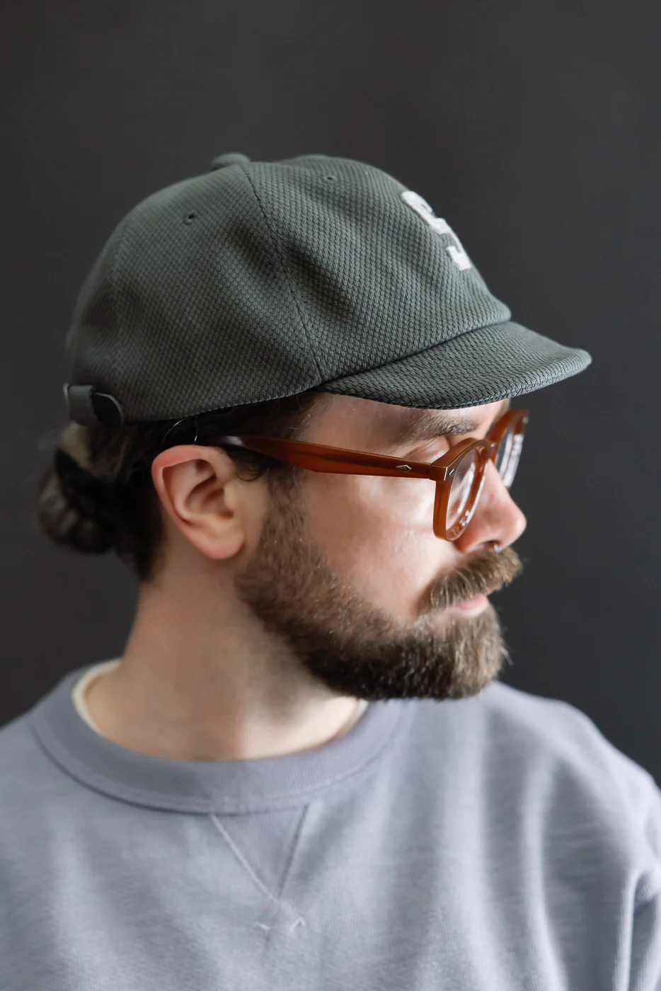 JM6623 - Sashiko BB Cap "S" - 333 Falcon Gray - Image 8
