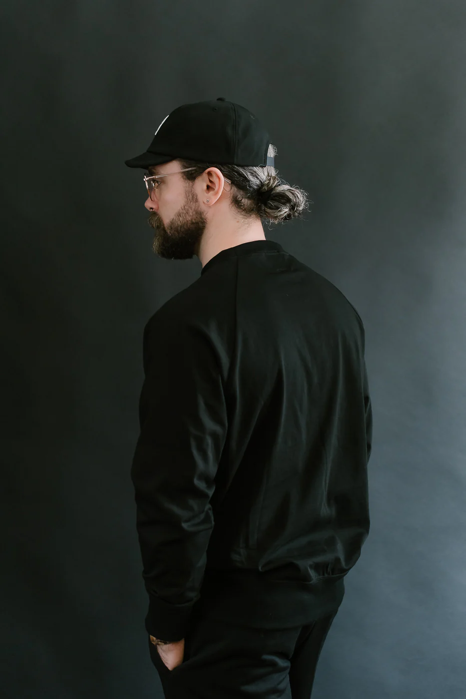 JM7522 - Grace Crewneck - 07 Black - Image 10