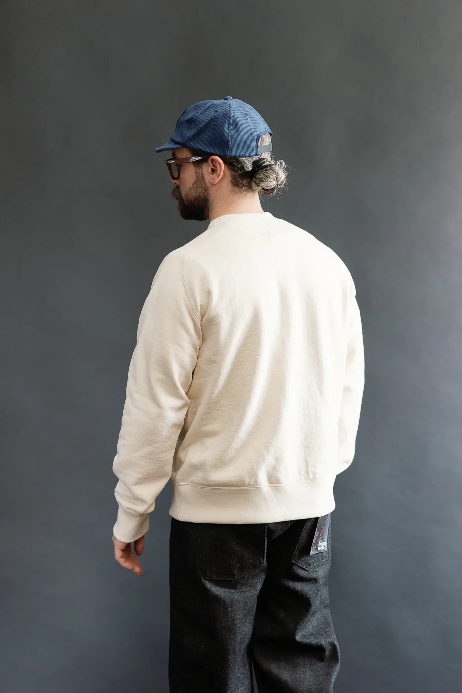 JM7580 - Big Loop Crewneck - 104 Ecru - Image 11
