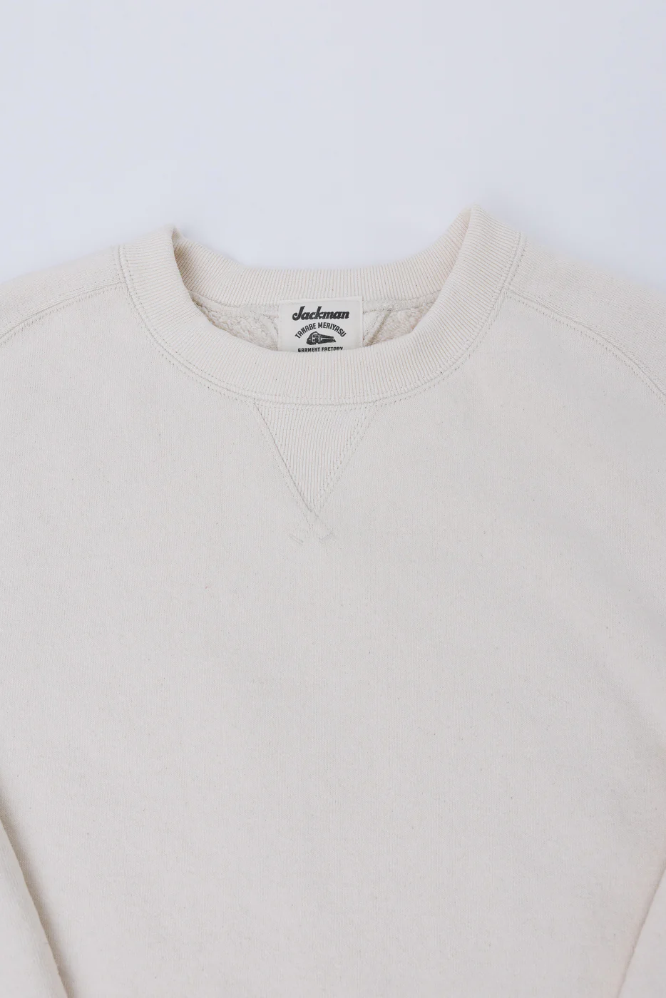 JM7580 - Big Loop Crewneck - 104 Ecru - Image 2
