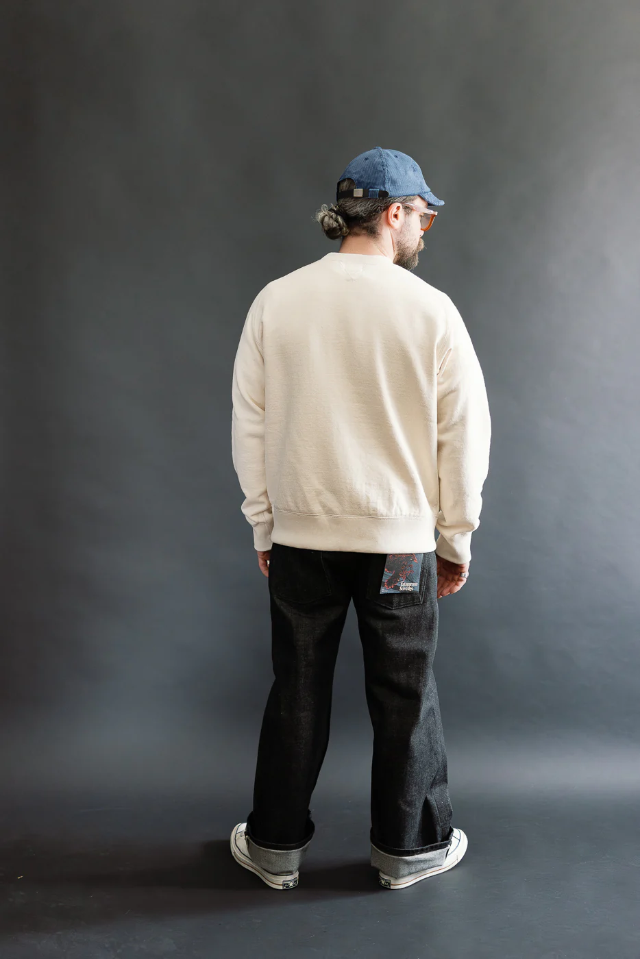JM7580 - Big Loop Crewneck - 104 Ecru - Image 7