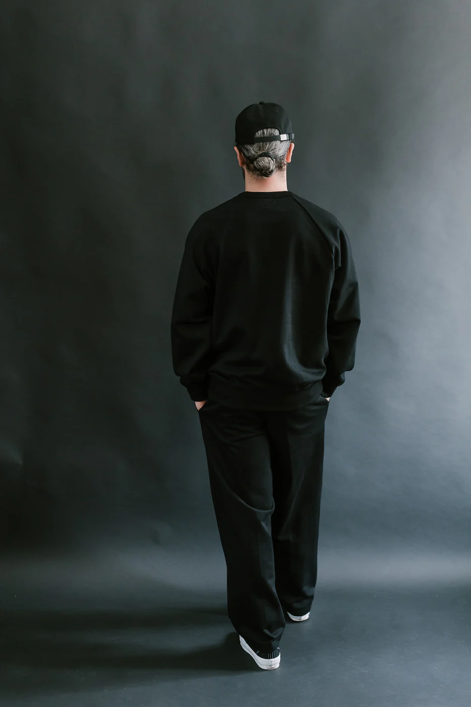 JM7517 - MZ Sweat Crewneck - 07 Black - Image 7