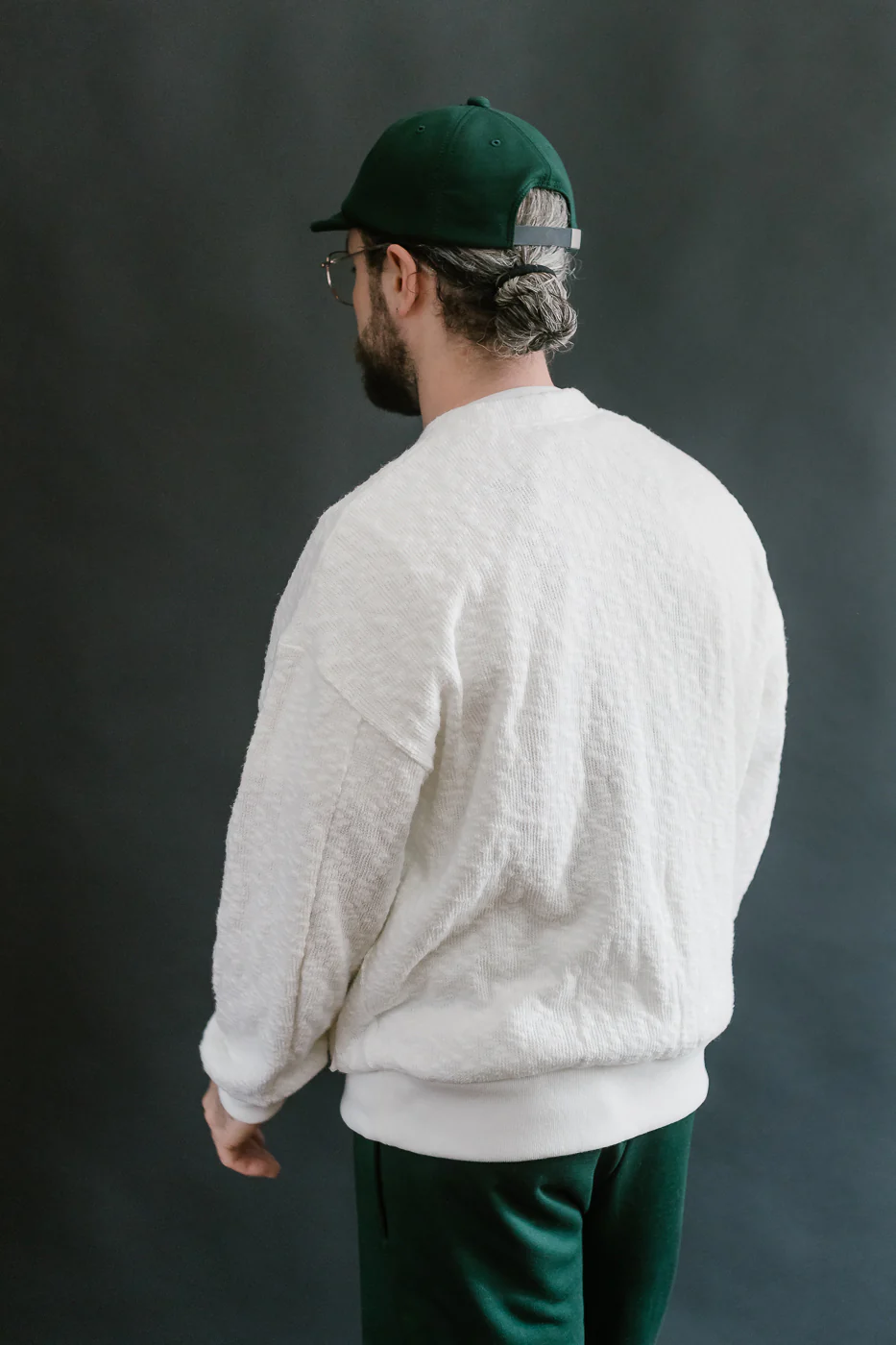 JM8518 - Slub Knit Cardigan - 10 White - Image 12