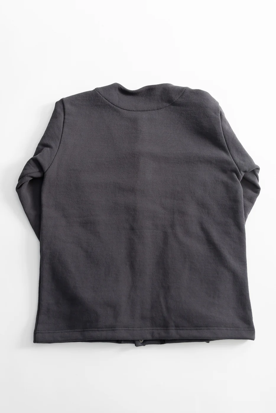 JM8580 - Big Loop Collarless Jacket - 177 Ink Black - Image 5