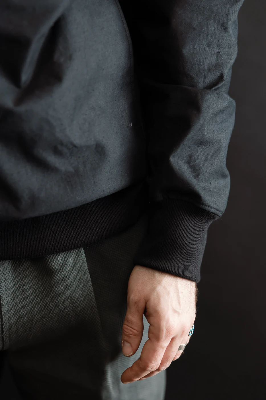 JM8615 - BN Crewneck - 07 Black - Image 15